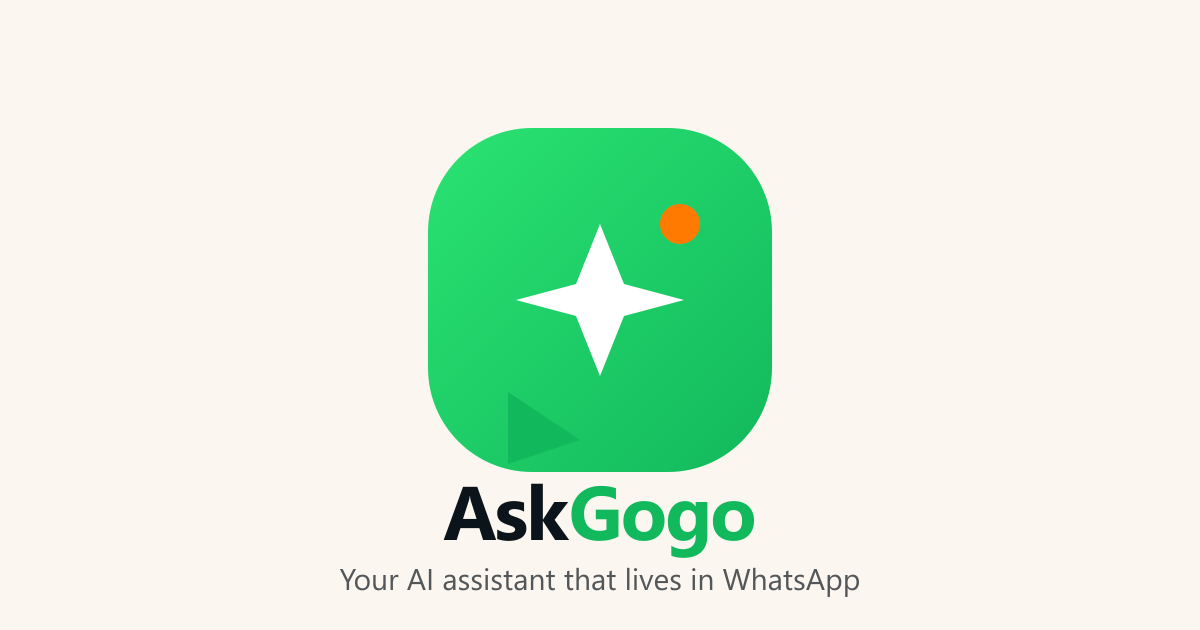 AskGogo dashboard